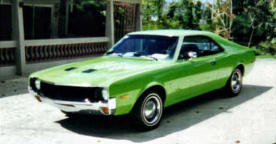 Tomas Romero's 70 Big Bad Green Javelin SST