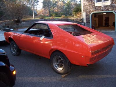 Rick Johnston's 70 amx Big Bad Orange