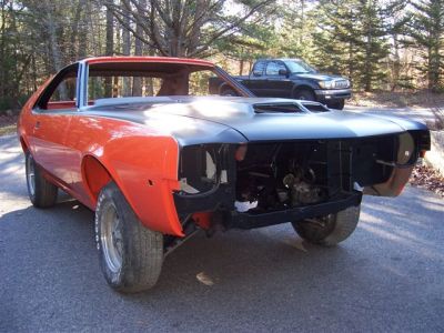 Rick Johnston's 70 amx Big Bad Orange