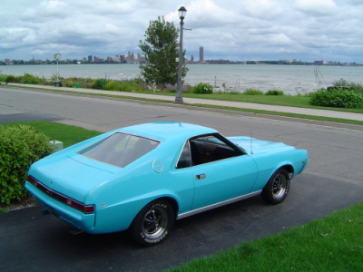 Walt Gobachew's 69 Big Bad Blue AMX